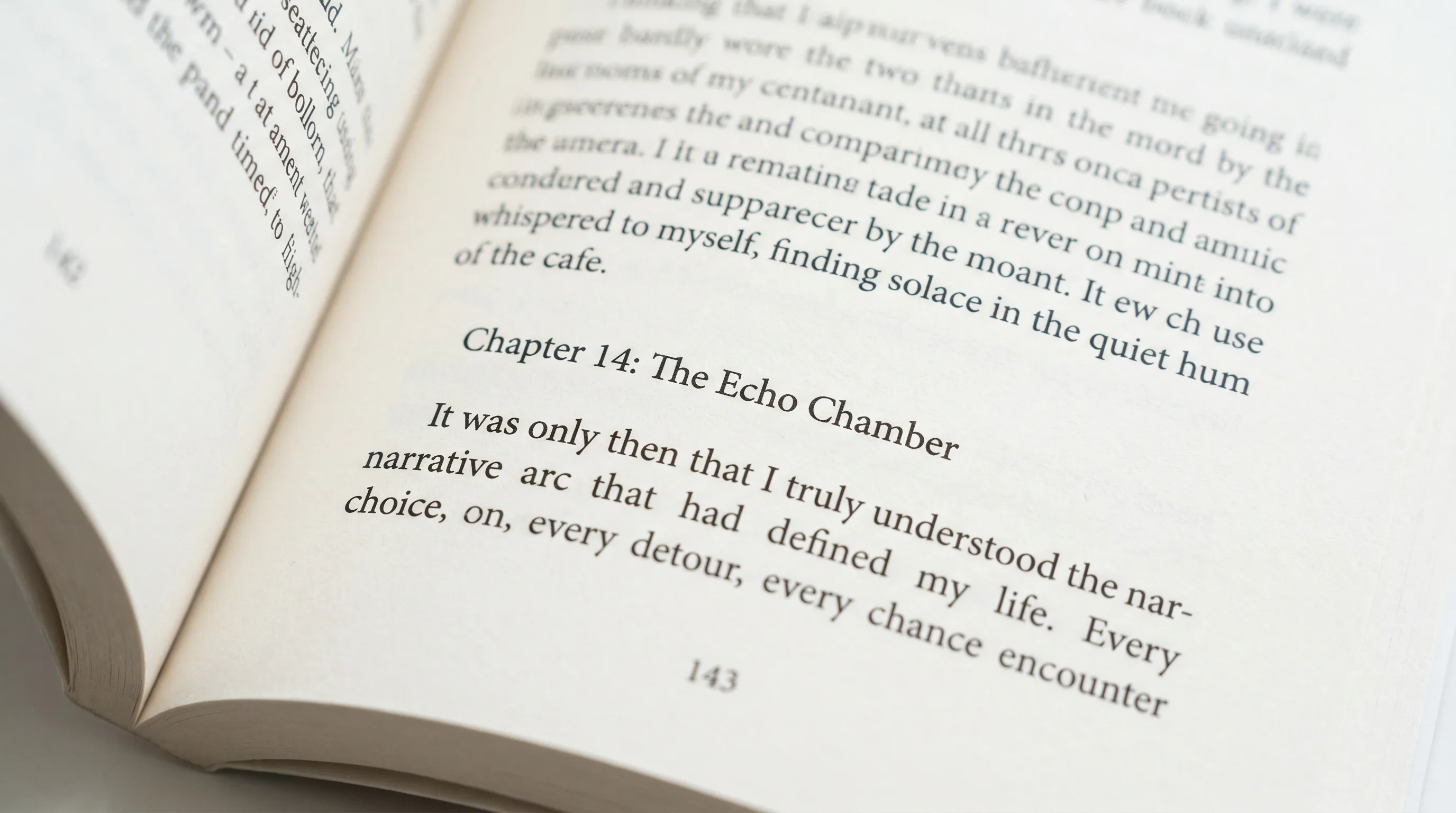 Close-up of a professionally typeset book page showing beautiful text flow
